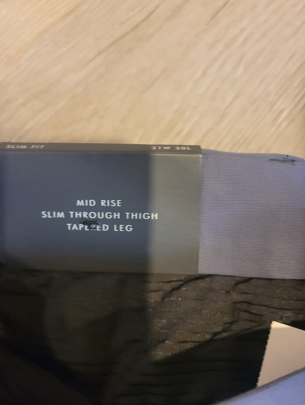 NWT Banana Republic Luxe City Pants Slim Fit Gray 31x30 - Picture 5 of 10